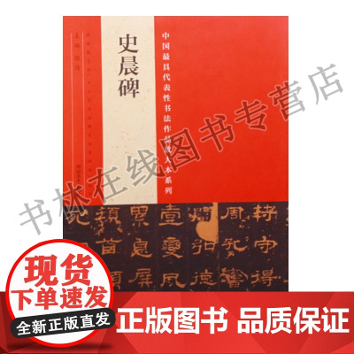 中国具有代表性书法作品放大本系列 史晨碑 张海 河南美术出版社