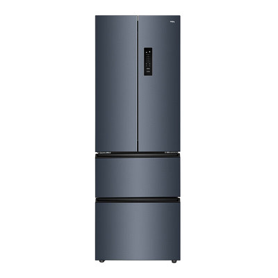 TCL BCD-320CWP晶岩灰 320L 法式冰箱 一级能效 风冷无霜