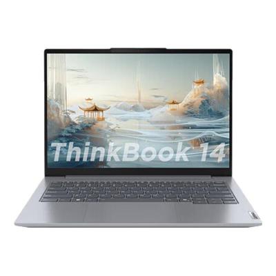 ThinkPad 联想ThinkBook 14 2024款14英寸大屏学生游戏娱乐商务办公笔记本电脑 6MCD 2.8K高色域屏 定制UItra7-155H 64G内存 1T固态