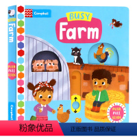 (新版)Busy系列:农场 [正版]148元8件busy系列绘本busy book忙碌机关操作推拉书英文原版campbe