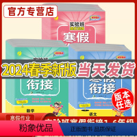 语文+数学+英语3本套装 人教+人教+人教 小学三年级 [正版]2024版实验班寒假衔接语文数学英语人教版苏教北师译林