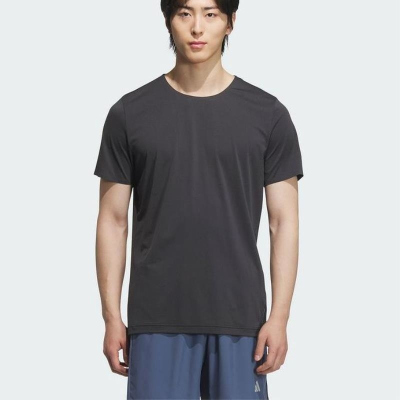 ADIDAS阿迪达斯短袖T恤跑步系列速干透气圆领男装JY7010 C