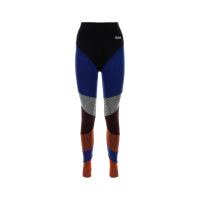 Chloe/多功能弹力拼接女士休闲直筒裤 leggings