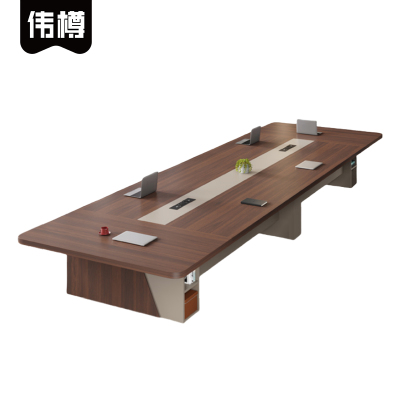 伟樽多人会议台400*150*75cm张