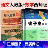 ⭐ [尖题+期末冲刺100分]人教语文+西师数学◆4本 一年级下 [正版]2024春尖子生题库二三年级四五年级六一年级上