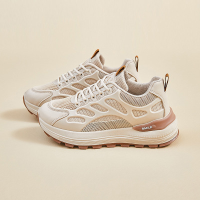 ins韩版新款老爹鞋女秋季跑步休闲街拍厚底增高