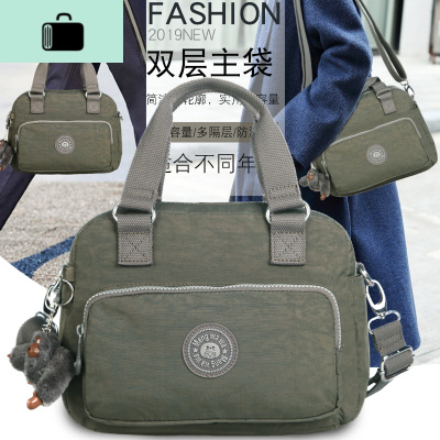 时尚简约手提斜挎包女双层大容量单肩包NEW LAKE女斜挎包