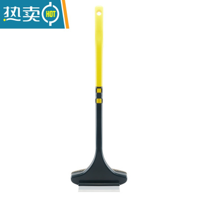 敬平纱窗清洁刷新款二合一纱窗刷免拆洗器擦玻璃器洗玻璃擦窗户器 浅黄色