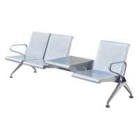 中豫鑫泽 ZYXZ5021034 连排椅机场椅公共座椅长椅等候椅 三人位加茶几