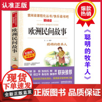 欧洲民间故事 爱阅读名著课程化丛书青少年小学生儿童二三四五六年级上下册必课外阅读物故事书籍快乐读书吧老师正版