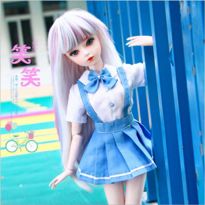 60厘米叶罗丽娃娃衣服新款时尚改装现代校服女孩玩具配件公主礼服10定制衣服（60厘米娃娃适用，不