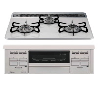 日本进口百乐满燃气灶repla60嵌入式三眼灶煤气炉天然气PD-509WS-60CV