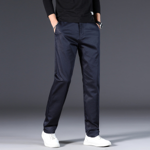 金盾(KIN DON)秋冬季款休闲裤男士商务大码男裤天丝中年直筒宽松正装西裤新款裤子男