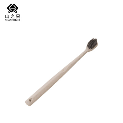 山之只 牛皮纸袋一次性牙刷 秸秆皮纸袋 包