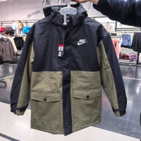 NIKE耐克连帽外套运动休闲保暖三合一儿童保暖夹克FD9281-222 Z