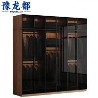 豫龙都 衣柜 六门+顶柜 台