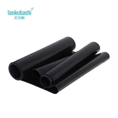 天空桥 绝缘胶皮 黑色平面3mm 块