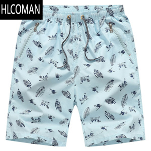 HLCOMAN五分沙滩短裤 男士家居宽松裤衩大裤头外穿 夏季休闲居家夏天