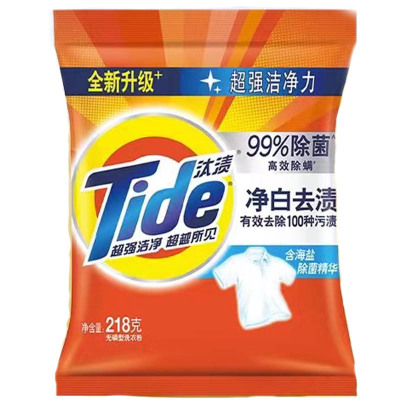 汰渍净白去渍升级版洗衣粉218克