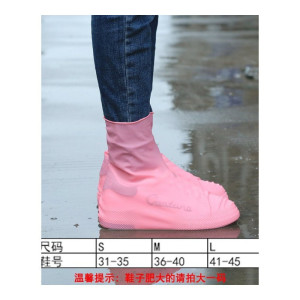 美帮汇防滑耐磨防雨鞋套成人儿童脚套便携男女通用旅游非一次性搭配雨衣