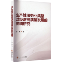 正版新书]生产性服务业集聚对经济高质量发展的影响研究罗颖 著9