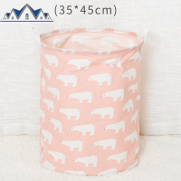 折叠布艺衣服收纳筐篮洗衣篮子玩具杂物脏衣服篓脏衣篮收纳筐家用 三维工匠收纳篮