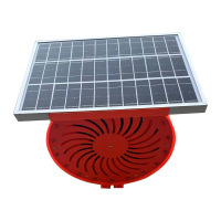 百世集 BSJ-01 18V 6W IP65 LED 太阳能声光警示灯 单位:盏 红色