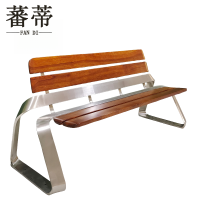 蕃蒂不锈钢长椅1.5米张