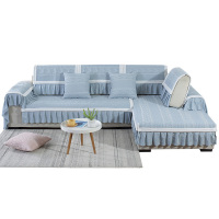 美帮汇沙发垫四季通用全盖简约现代色布艺防滑客厅坐垫子套罩全包