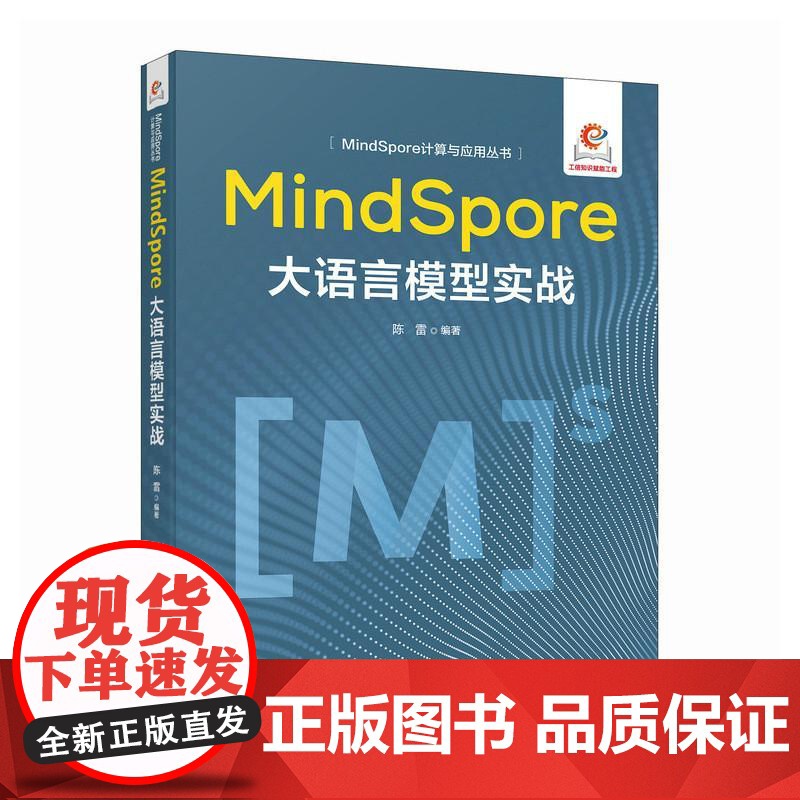 MindSpore大语言模型实战 大模型应用与开发Transform模型NLP自然语言处理人工智能MindSpore书籍
