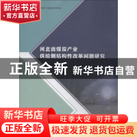 正版 河北省煤炭产业供给侧结构性改革问题研究 李忠华,朱洪瑞,