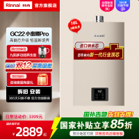[小蛮腰PRO]林内16升家用恒温燃气热水器16GC22节能ECO变频恒温 同款GD32