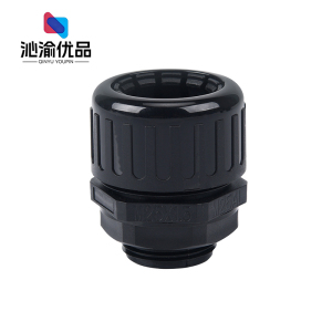 沁渝优品 尼龙浪管接头 M12AD10 个