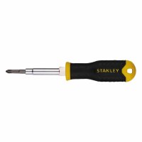 史丹利( STANLEY)6用多功能螺丝批 STHT68012-8十字一字两用螺丝刀家用维修