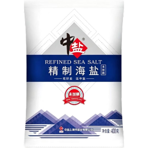 中盐 精制海盐 400g