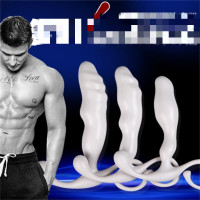 取悦后庭按摩器男用后庭自慰器具G点肛门塞拉珠 双人情趣性用品肛塞非飞机杯充气娃娃情爱玩具