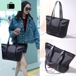 牛津布尼龙女单肩包防水上班族手提包大容量简约时尚大包包帆布包NEW LAKE女士单肩包