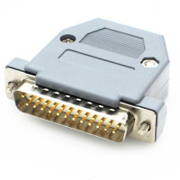 公头/母头镀金连接器 接口九针实心针不带外壳 一对 RS232