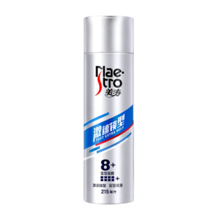 美涛激速锁型8星指数喷雾 强力持久定型水罐装气雾剂喷雾215ml定型喷雾