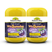 2件装|Nature's way 佳思敏 儿童抗感增强免疫力 软糖 60粒/瓶