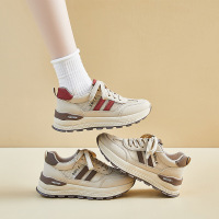ins韩版新款老爹鞋女秋季学生跑步运动厚底增高休闲鞋女