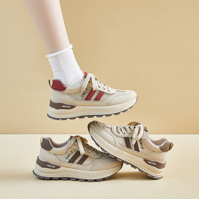 ins韩版新款老爹鞋女秋季学生跑步运动厚底增高休闲鞋女_4_318