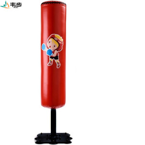 韦步TS-51儿童跆拳道沙包小孩立式不倒翁健身散打拳击沙袋