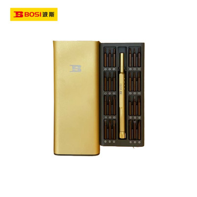 波斯(BOSI) 荧光系列49件精修螺丝批套装 49件套 套