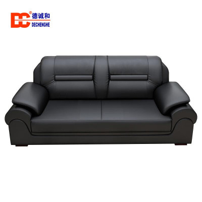 德诚和经典接待系列会客室牛皮接待沙发三人位DCH-SF069款2160*820*880mmH张