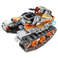 万致8052积械大师四合一拼装编程机器人电动遥控黑科技