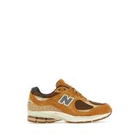 新百伦(New Balance)骆驼绒拼接网布休闲运动跑鞋男潮流百搭拼接