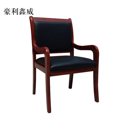 豪利鑫威会议椅现代椅子皮面靠背椅将军椅