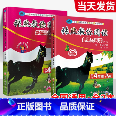 2本►[难点突破]张煦阅读 A+B版 小学三年级 [正版]一年级二年级三年级四年级五年级六年级上下册语文英语 小学阅读理