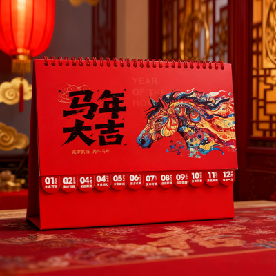 臻远ZYTL-004台历记事日历 255*220mm(单位:个)